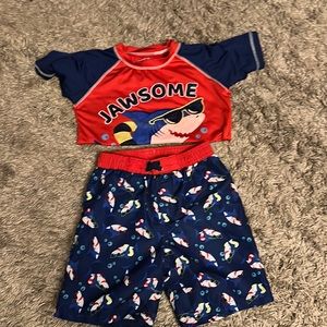 Toddler Boy Swim Set Size 3T